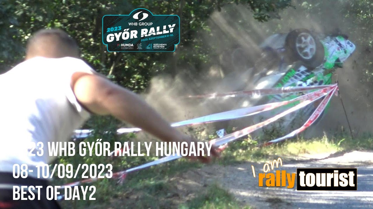 2023 WHB Győr Rally HUNGARY/DAY2/ 10/09/2023 /CRASHES,MAX ATTACK,SPINS/ TOUR 26