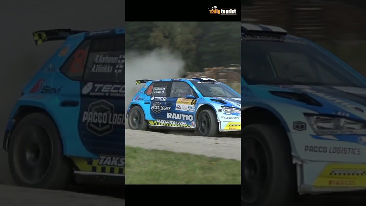 Korhonen Skoda Fabia R5 I 2023 Herbst Rally