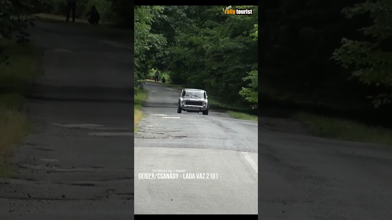 Geiger/Csanády – Lada VAZ 2101 I 2023 Mecsek Rally Hungary