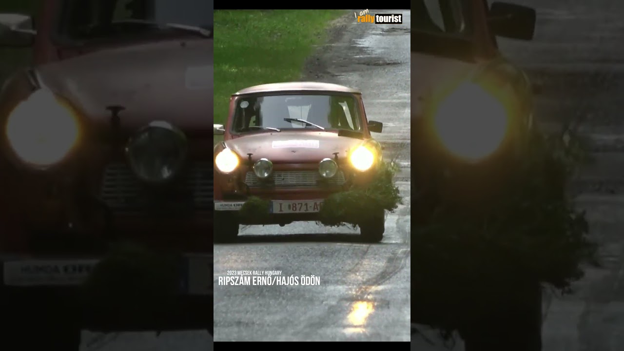 Trabant for christmas I 2023 Mecsek Rally Hungary