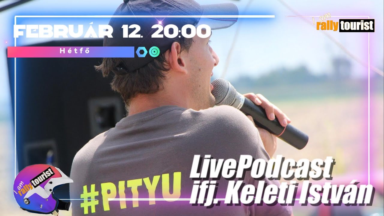 LivePodcast vol. 10. I ifj. Keleti István “Keletipityuka” – februári kibeszélő I HUN