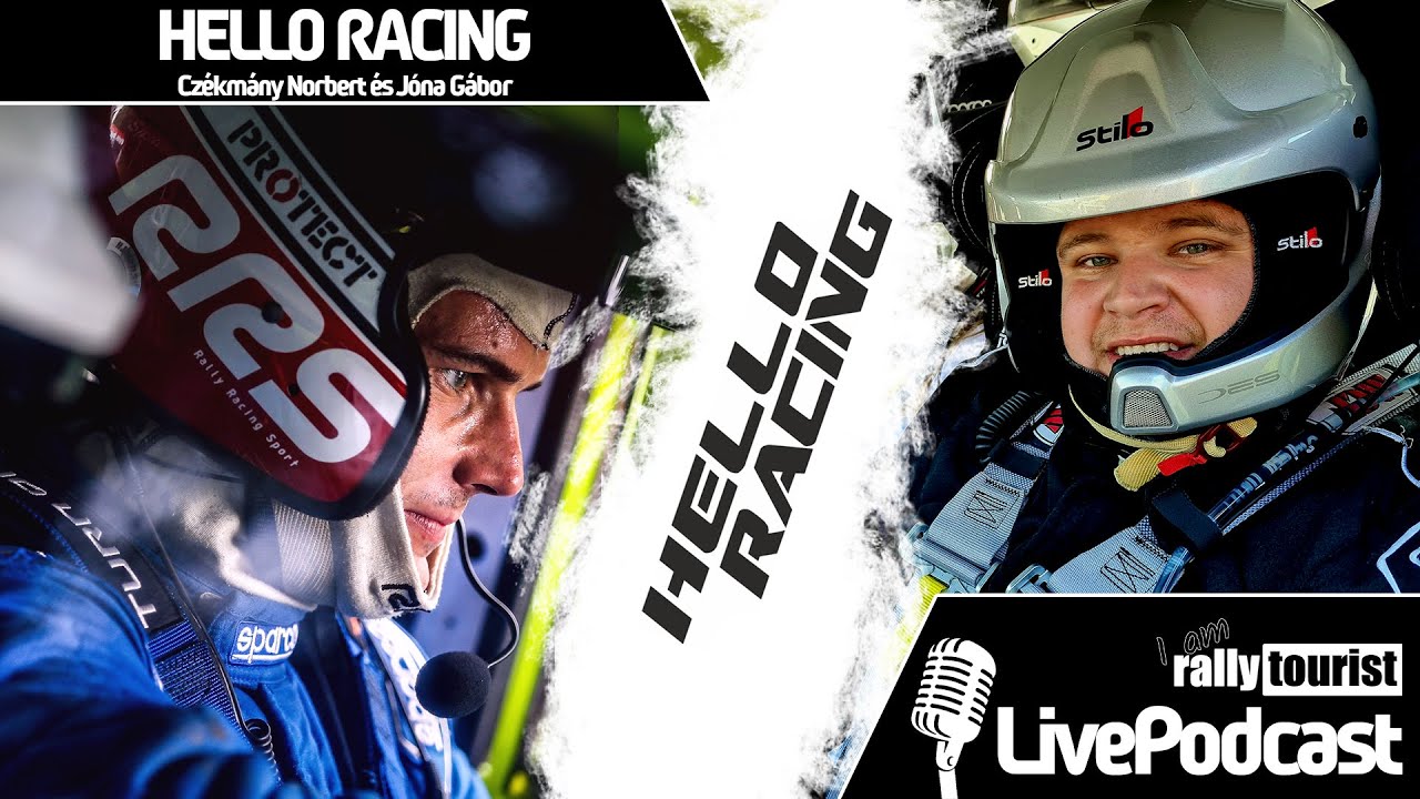 LivePodcast vol. 15. I Czékmány Norbert és Jóna Gábor I HELLO RACING I HUN