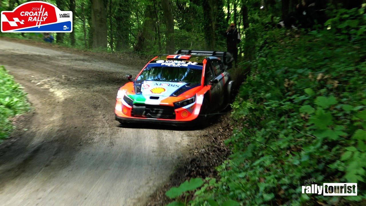 WRC CROATIA RALLY 2024 I Zagreb, CRO I DAY 4 I HIT THE WALL, PIT STOP I 21/04/2024 I TOUR 55