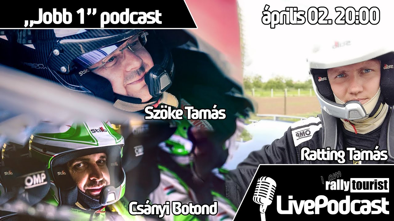 LivePodcast vol. 23. I “JOBB1” Podcast I Csányi Botond, Ratting Tamás, Szőke Tamás I HUN