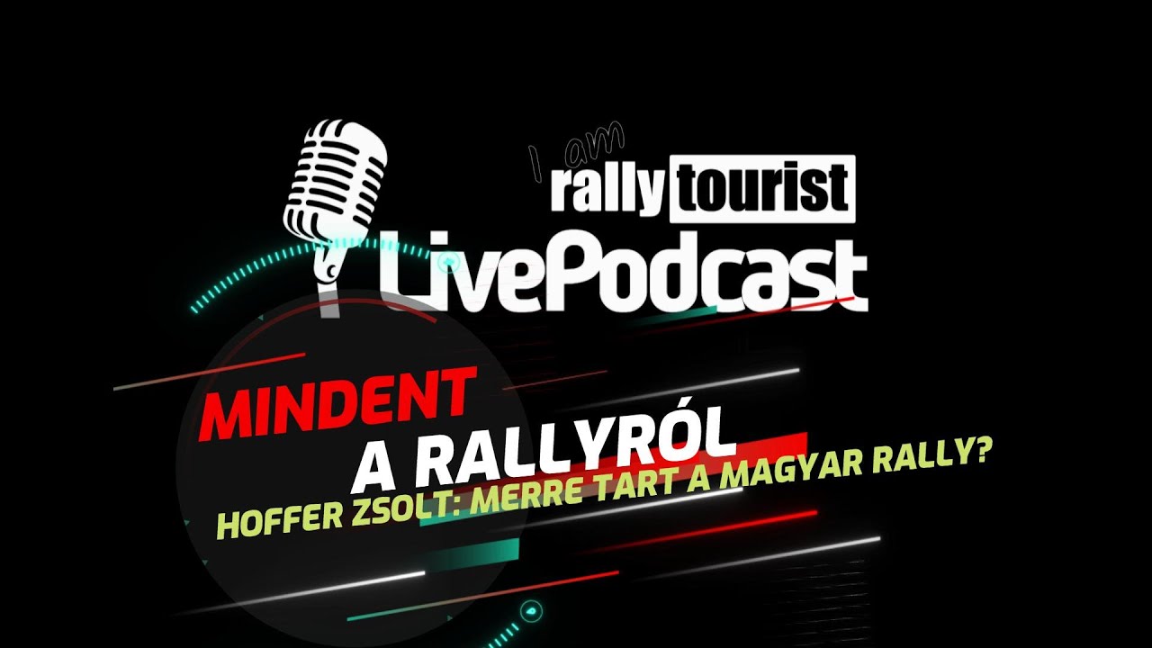 LivePodcast I Merre tart a magyar rally? I Hoffer Zsolt