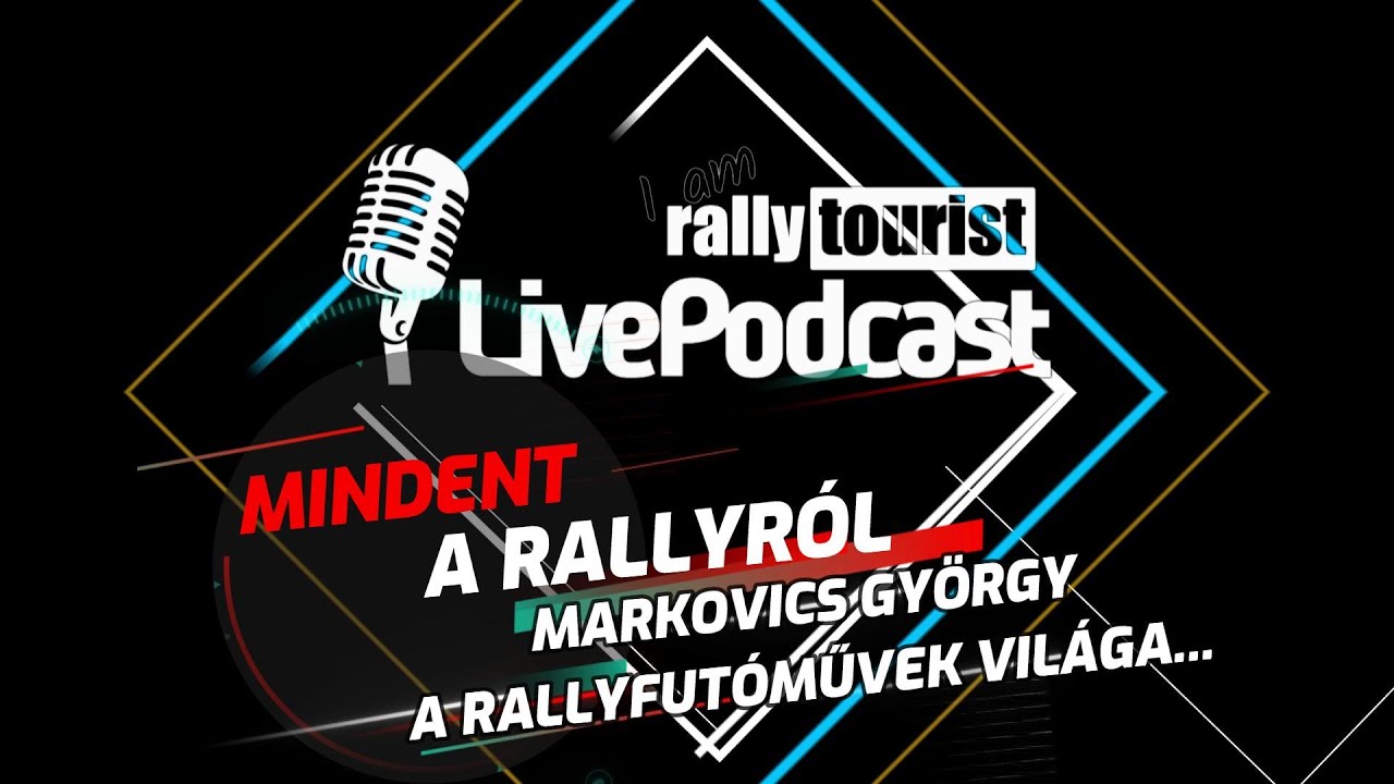 LivePodcast I Rallyfutóművek világa…. I Markovics György