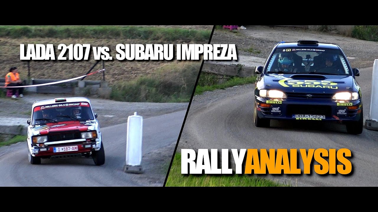 RALLYANALYSIS I LADA 2107 VS SUBARU IMPREZA I MARMA 33. RAJD RZESZOWSKI, POL I 08-10/08/2024