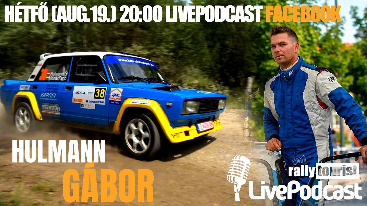 LivePodcast vol. 45. I Hulmann Gábor
