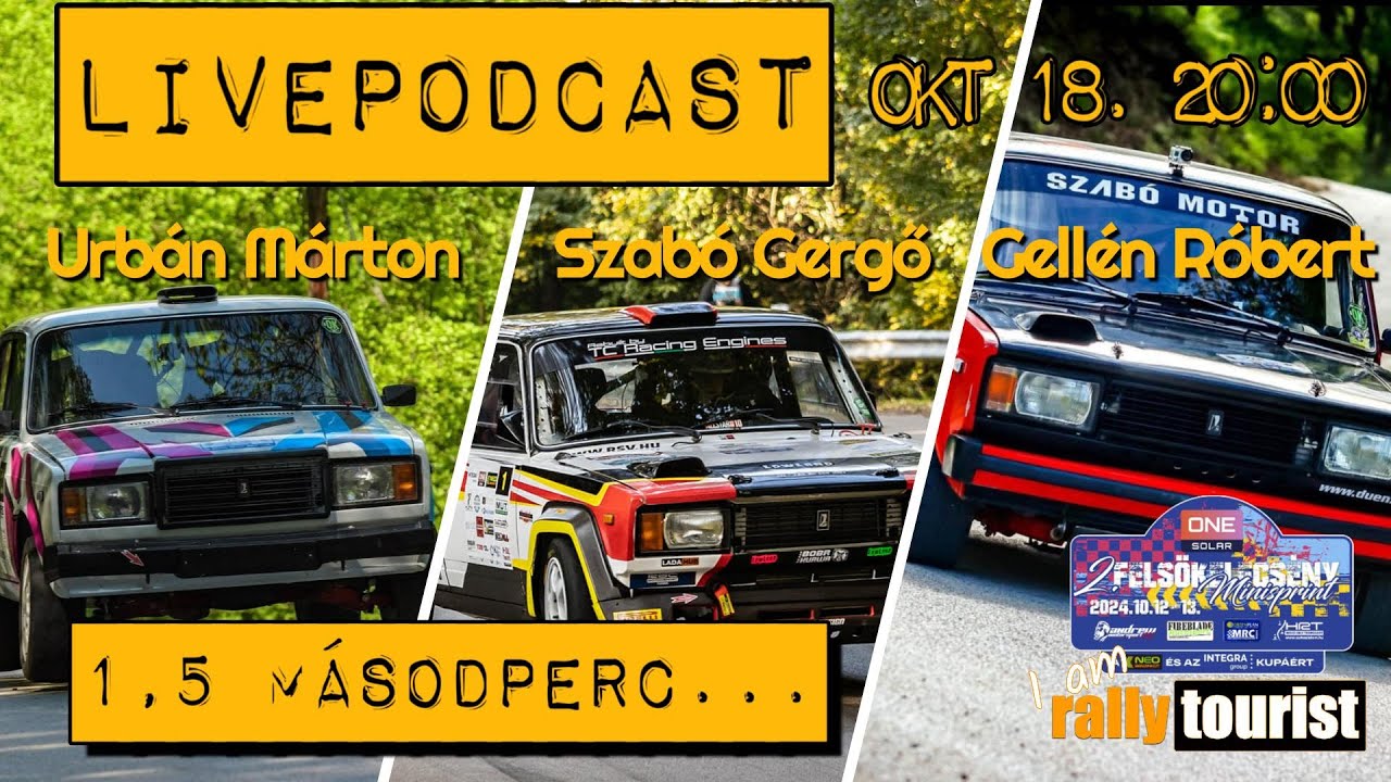 LivePodcast vol. 50. | 1,5 másodperc | Szabó Gergő, Urbán Márton, Gellén Róbert | HUN