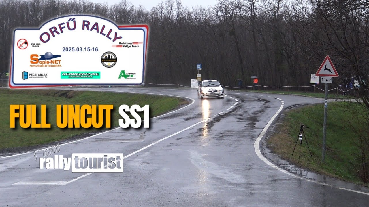 SOPIA-NET ORFŰ RALLY 2025 | FULL UNCUT SS1