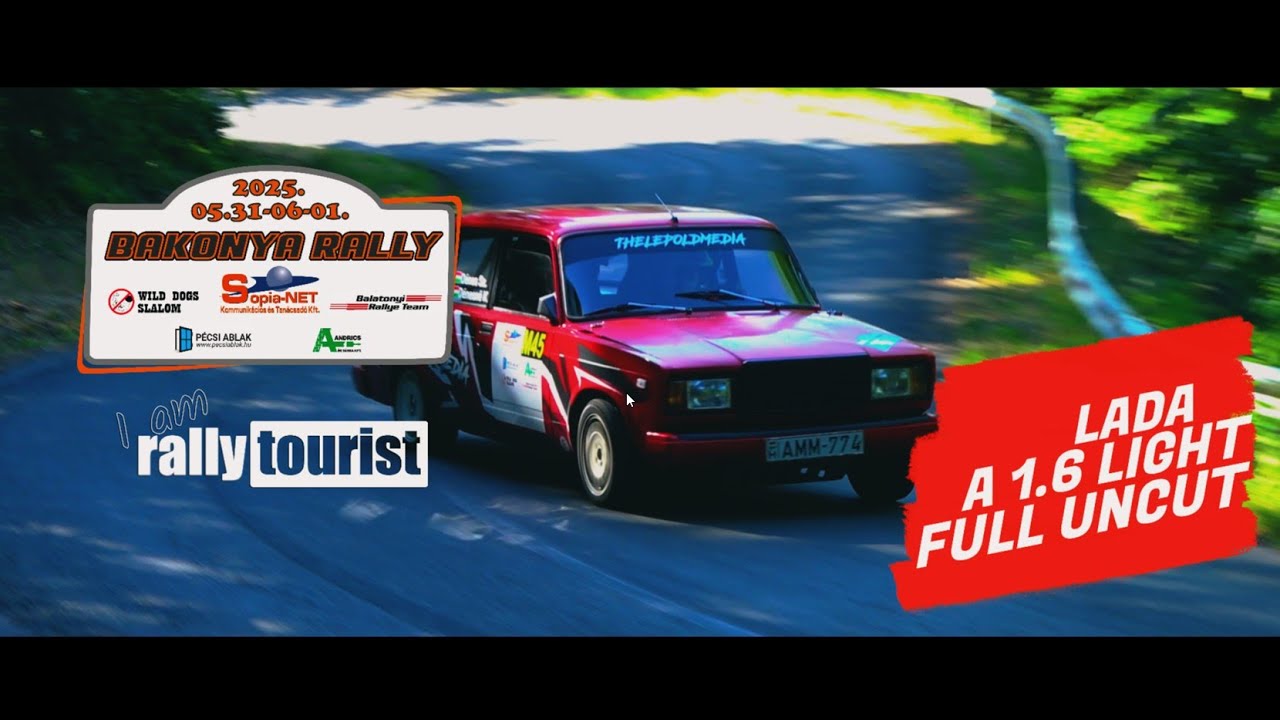 SOPIA-NET BAKONYA RALLY 2025 | LADA A 1.6 LIGHT | FULL UNCUT