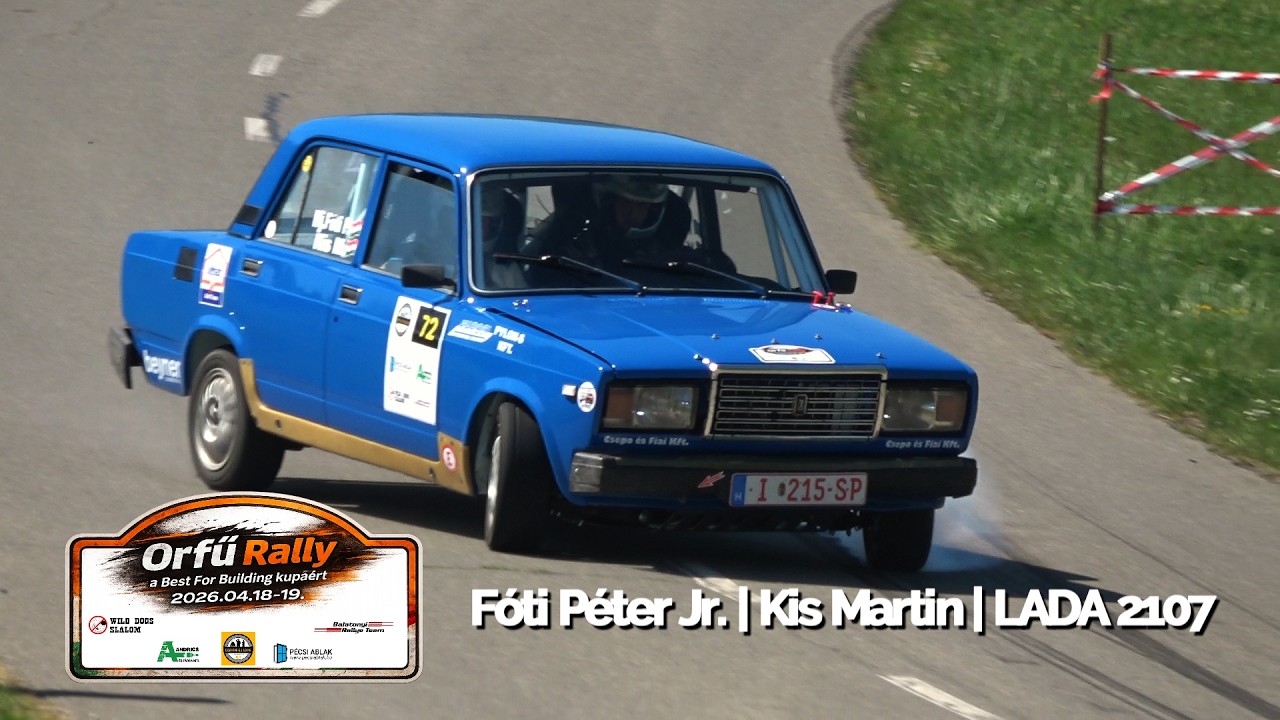 ALLMOMENTS | Fóti Péter Jr. / Kis Martin – Lada 2107 | ORFŰ RALLY 2026