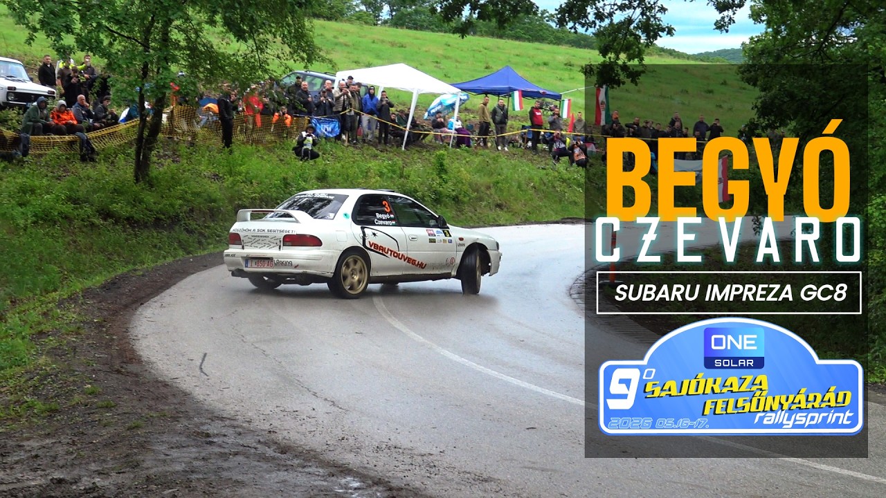 ALLMOMENTS | MRC 2026. | Sajókaza – Felsőnyárád | BEGYÓ / CZEVARO – Subaru Impreza GC8